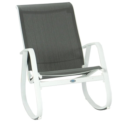 Outdoor Contemporary Patio Rocking Sling Chair