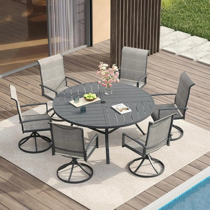 Patio Dining Set for 6