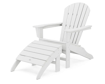 South Beach 2-Piece Adirondack Chair Set with Ottoman, Customized