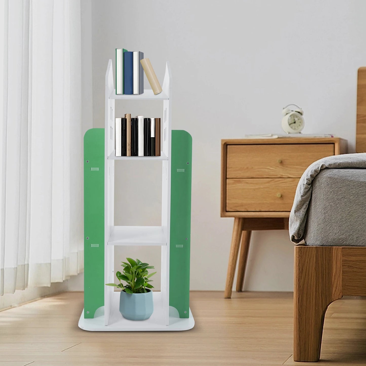 360° Rotating Creative Castle Bookcase