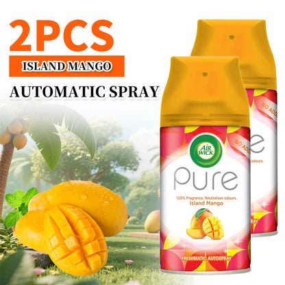 2 Pcs 6.2 Oz Per Count Automatic Spray Air Freshener Refill, Scented Air Freshener