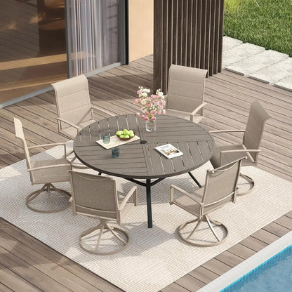 Patio Dining Set for 6