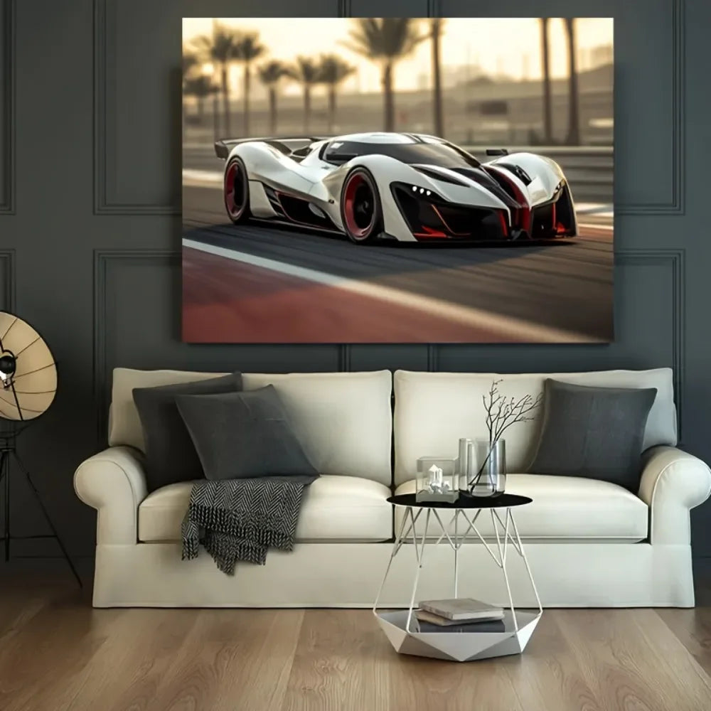 Supercar Canvas Painting