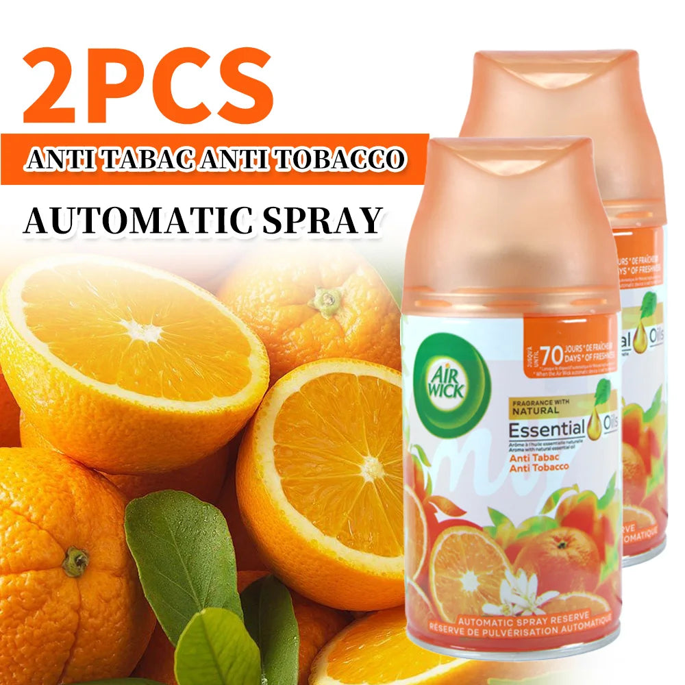 2 Pcs 6.2 Oz Per Count Automatic Spray Air Freshener Refill, Scented Air Freshener