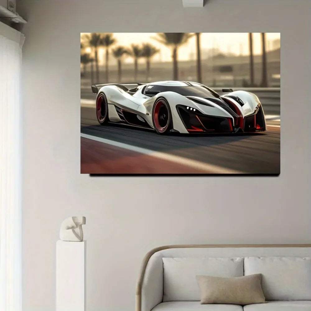 Supercar Canvas Painting