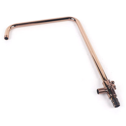 Luxury Shower Faucet Rainfall Shower Head Combo Set