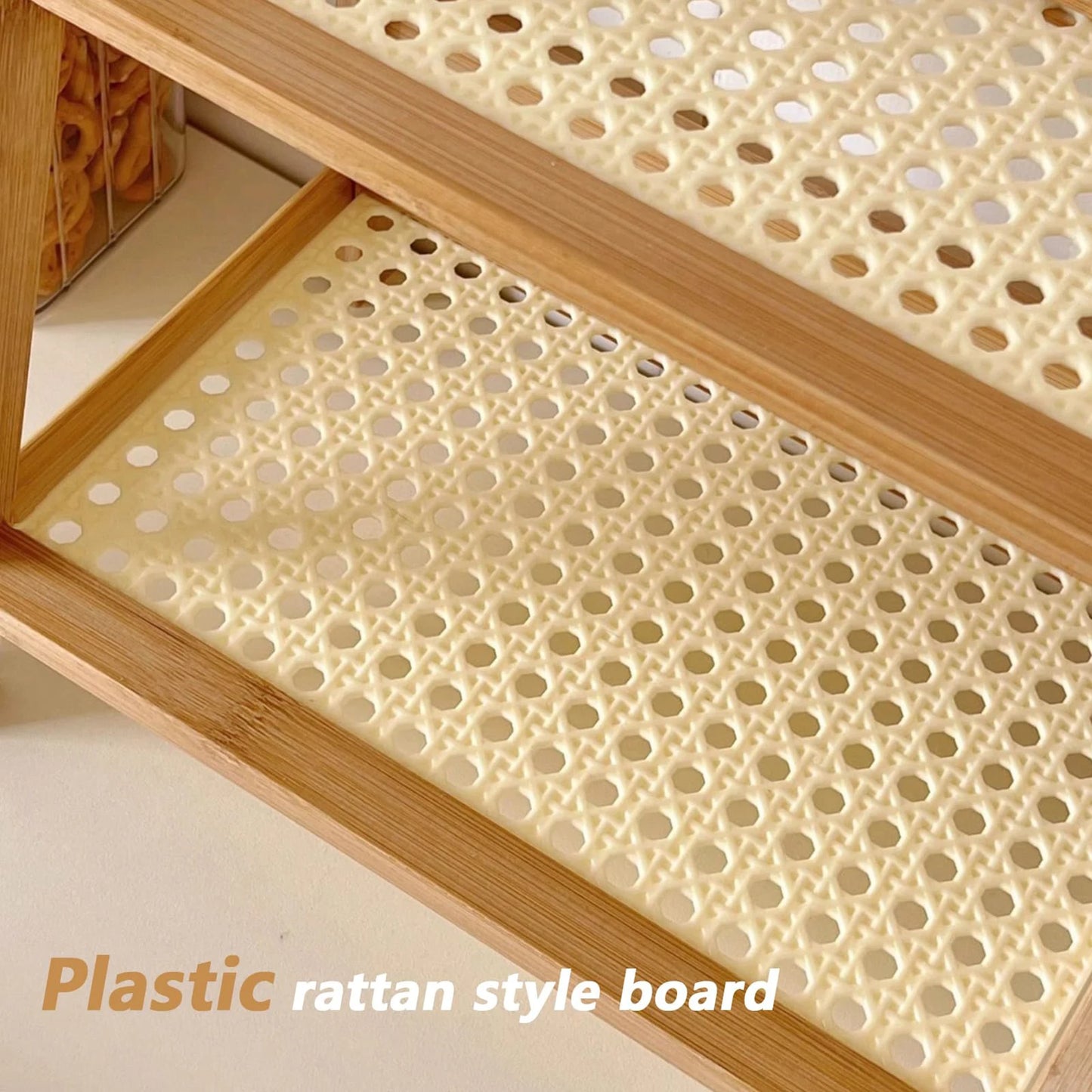 Double Layer Desktop Organizer Shelf