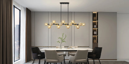 Mid Century Modern Chandelier 16-Lights Sputnik Chandelier 54in