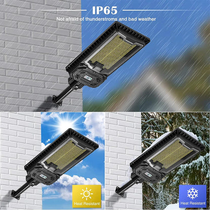 High Power Solar Light Outdoor  LED Solar Street Light Dusk to Dawn Waterproof