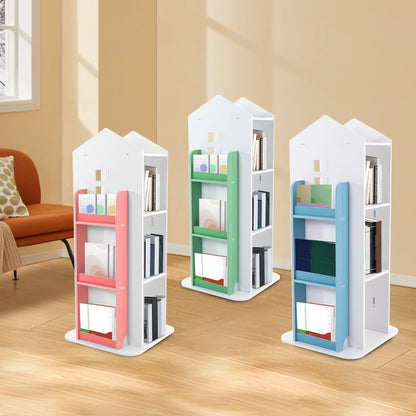 360° Rotating Creative Castle Bookcase