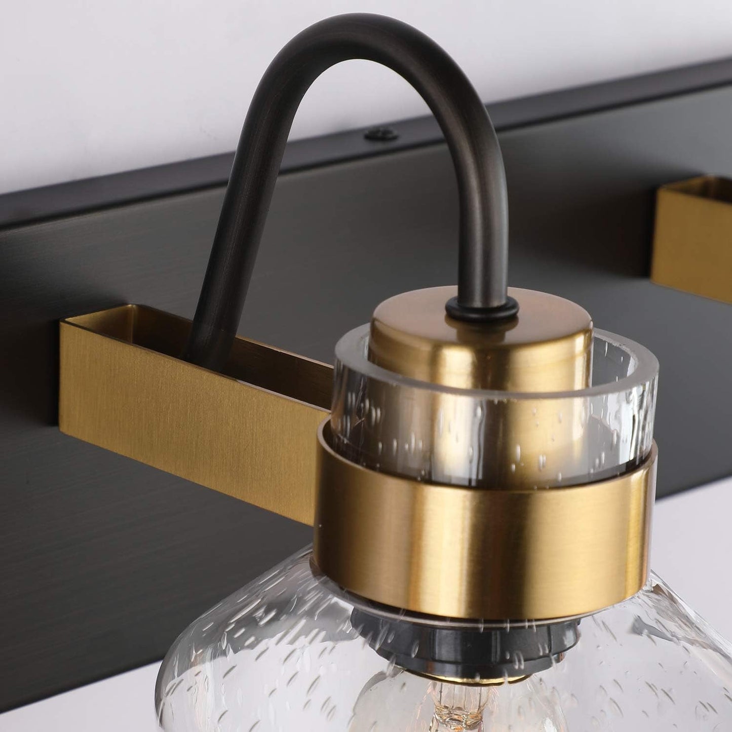 Black Vintage Bathroom Vanity Light Fixture