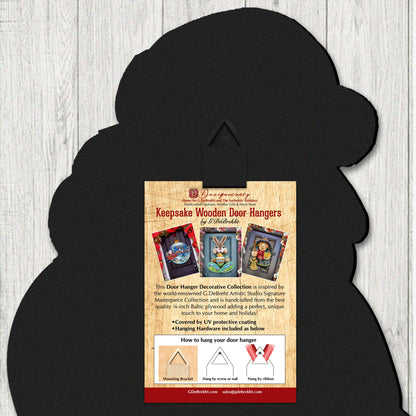 Haunted House Holiday Door Decor by G. Debrekht - Thanksgiving Halloween Decor - 8611041-2H