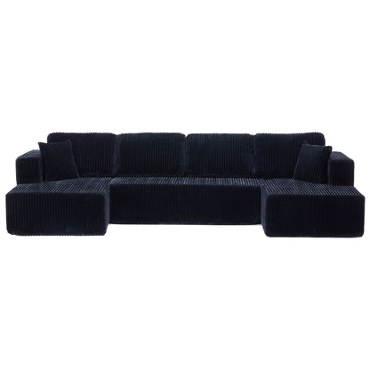 U-Shape Modular Sectional Sofa For Living Room