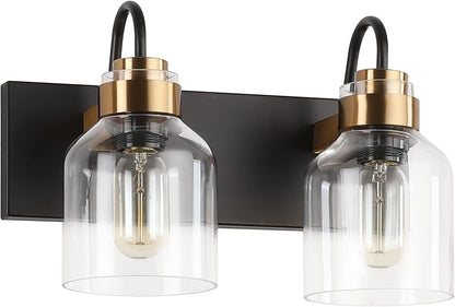 Black Vintage Bathroom Vanity Light Fixture