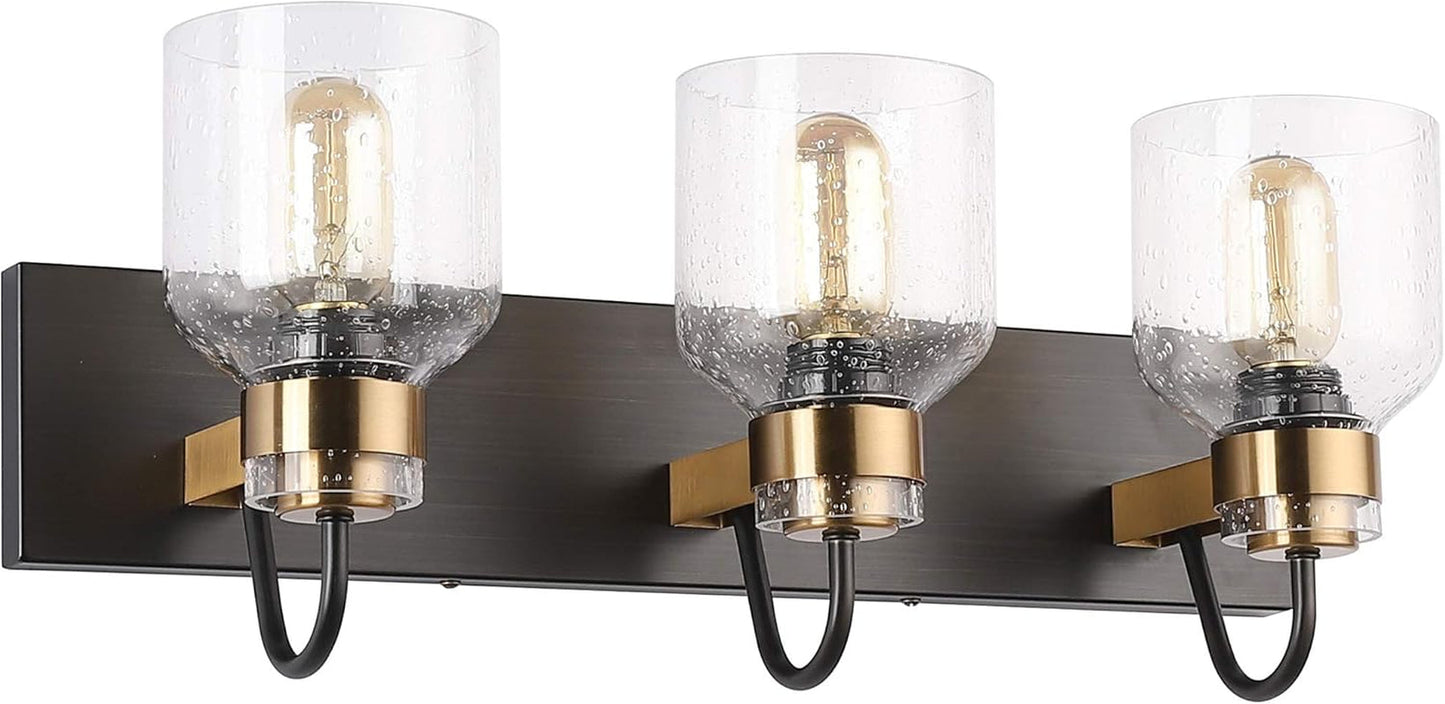 Black Vintage Bathroom Vanity Light Fixture