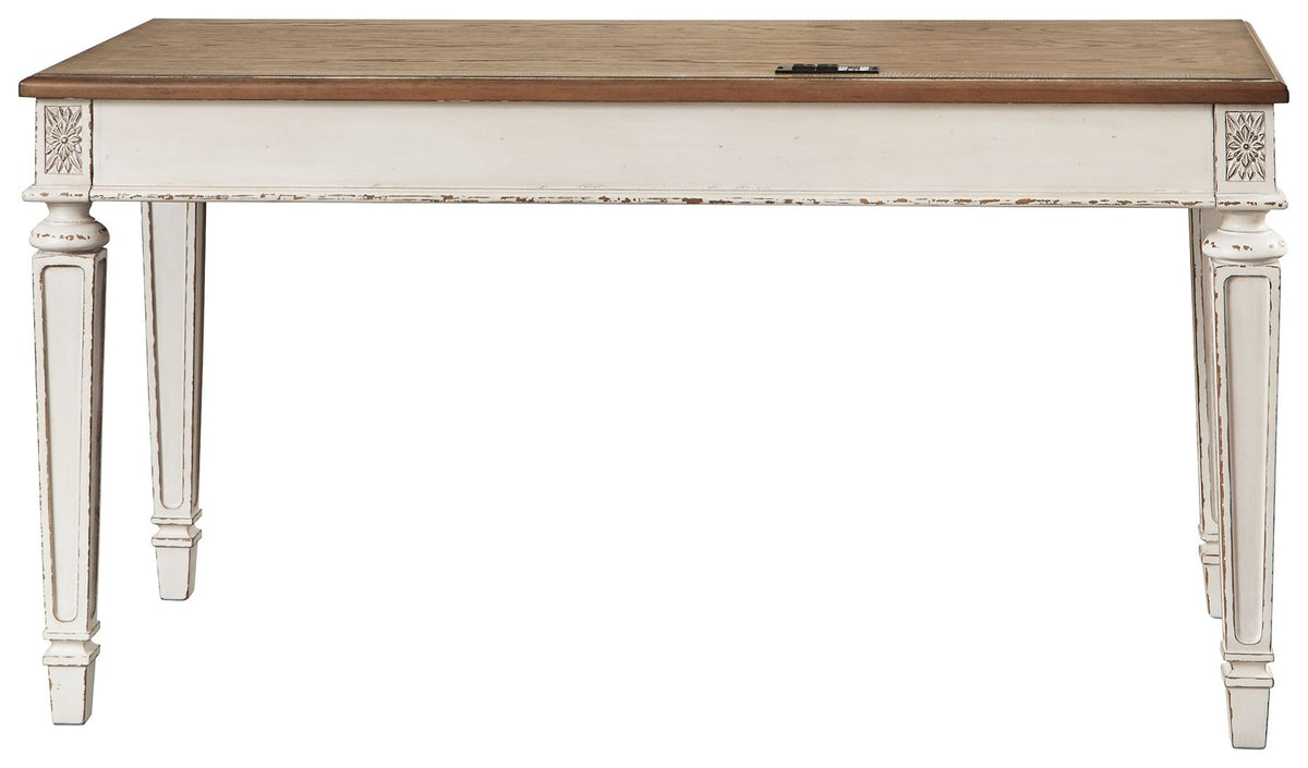 Realyn - Home Office Desk - Light Brown