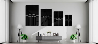 Dark Cross With Crimson Cloud Sunrise Glass Wall Art