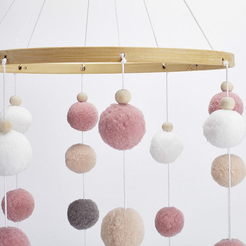 Dream Catcher Decoration Home Wind Chime Bed Bell Children's Girls Room Decor  Newborn Baby Bed Bell Dream Catcher String Pendant Kids Room Decoration Wooden Wind Chime Bed Bell Nursery Crib Bed Bell Baby Bedroom Ceiling Woven Beads Wind Chime