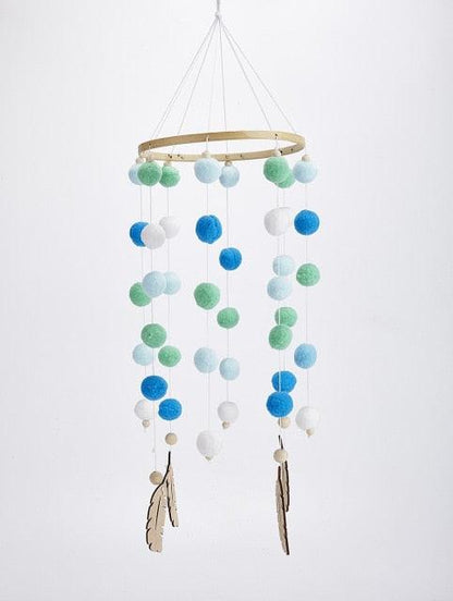 Dream Catcher Decoration Home Wind Chime Bed Bell Children's Girls Room Decor  Newborn Baby Bed Bell Dream Catcher String Pendant Kids Room Decoration Wooden Wind Chime Bed Bell Nursery Crib Bed Bell Baby Bedroom Ceiling Woven Beads Wind Chime