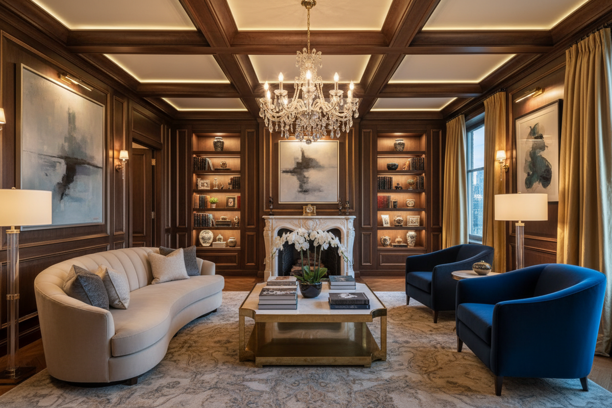 Elegant Living Room Banner