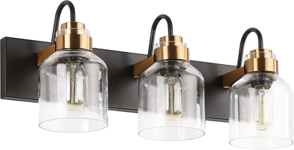 Black Vintage Bathroom Vanity Light Fixture