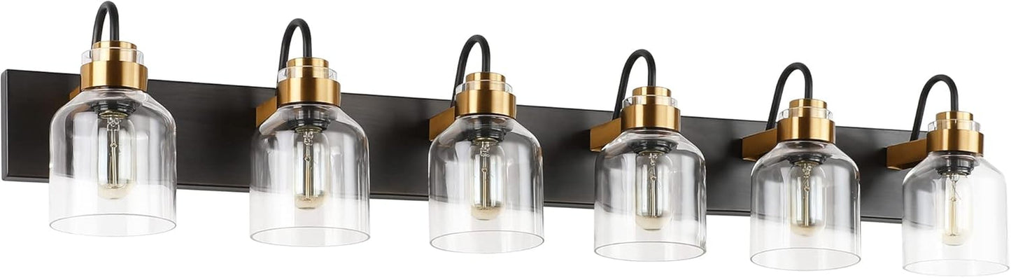 Black Vintage Bathroom Vanity Light Fixture