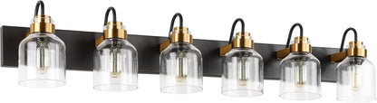 Black Vintage Bathroom Vanity Light Fixture