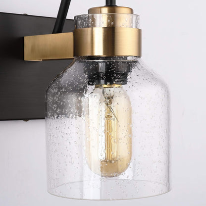 Black Vintage Bathroom Vanity Light Fixture