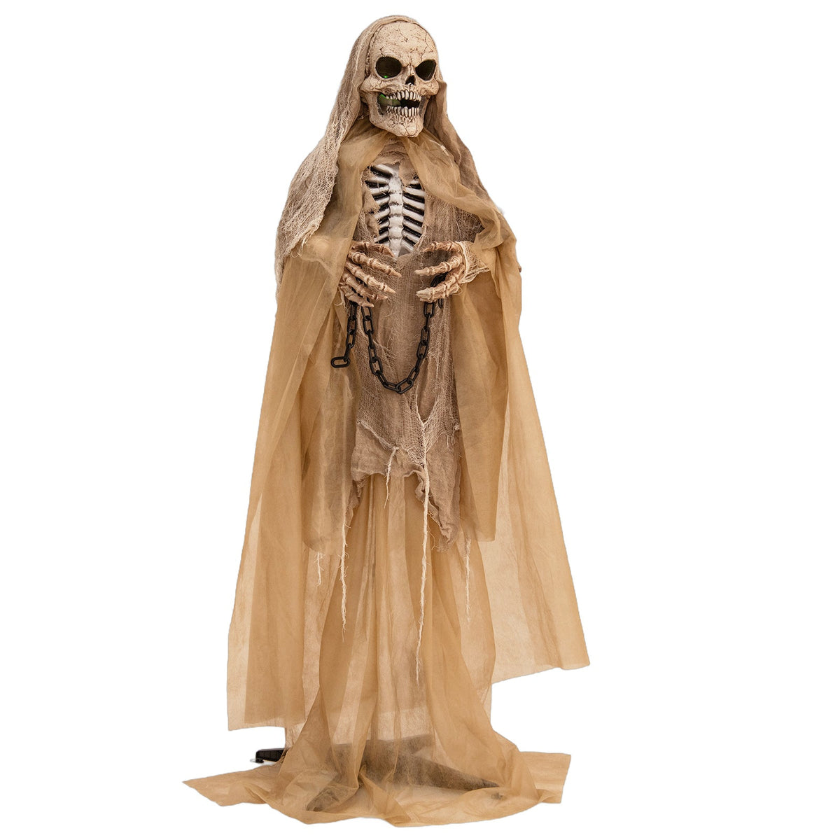 Lighted and Animated Halloween Decoration Outdoor Skeleton with LED