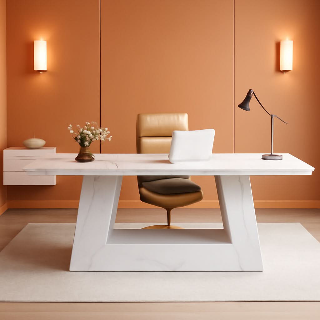 Stylish 63 Inch Large Computer Desk for Home Office